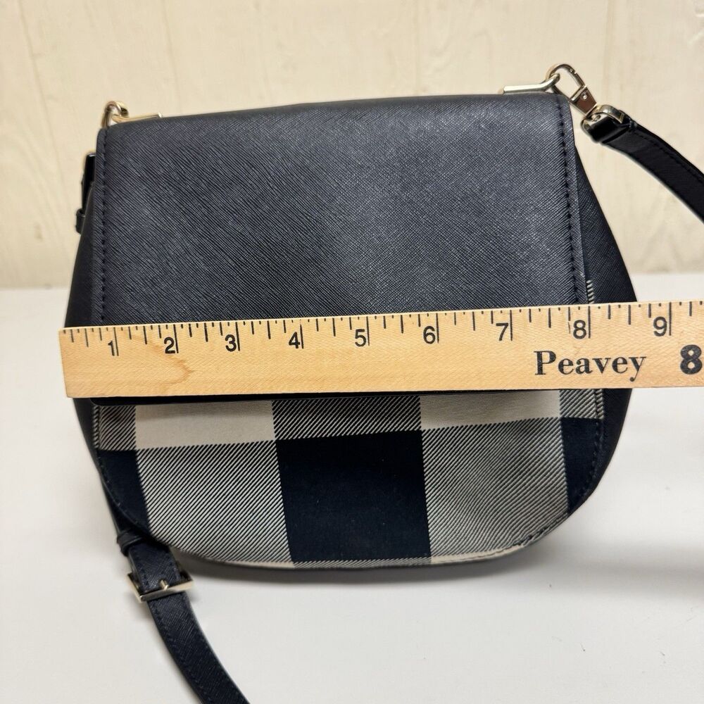 Kate Spade Cameron Street Plaid Byrdie Crossbody Bag - Picture 8 of 12